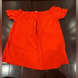 Old navy off the shoulder strapless top